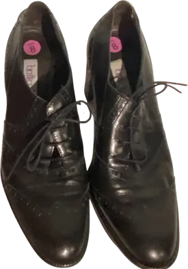 70’s Italian Leather Oxfords W/ Heels Ex Cond by Botticelli