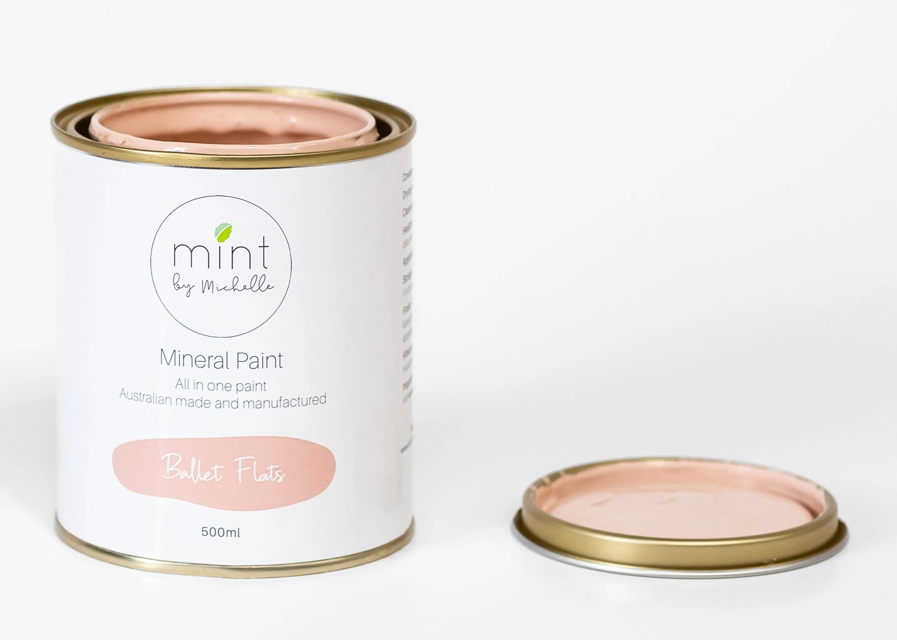 Ballet Flats Mint Mineral Paint