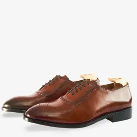 Belfast Tan Oxfords