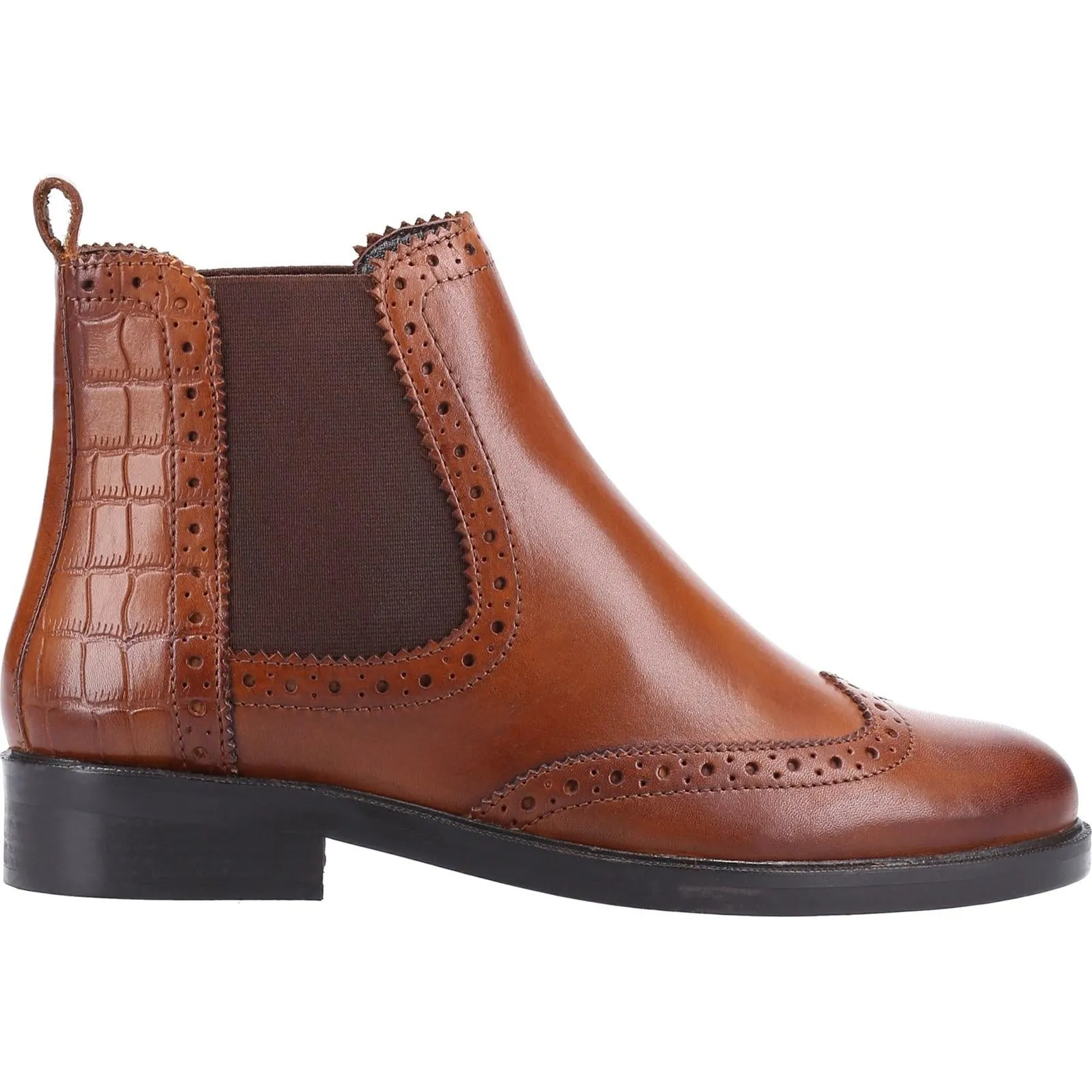 Dune Quest Brogue Detail Chelsea Boot