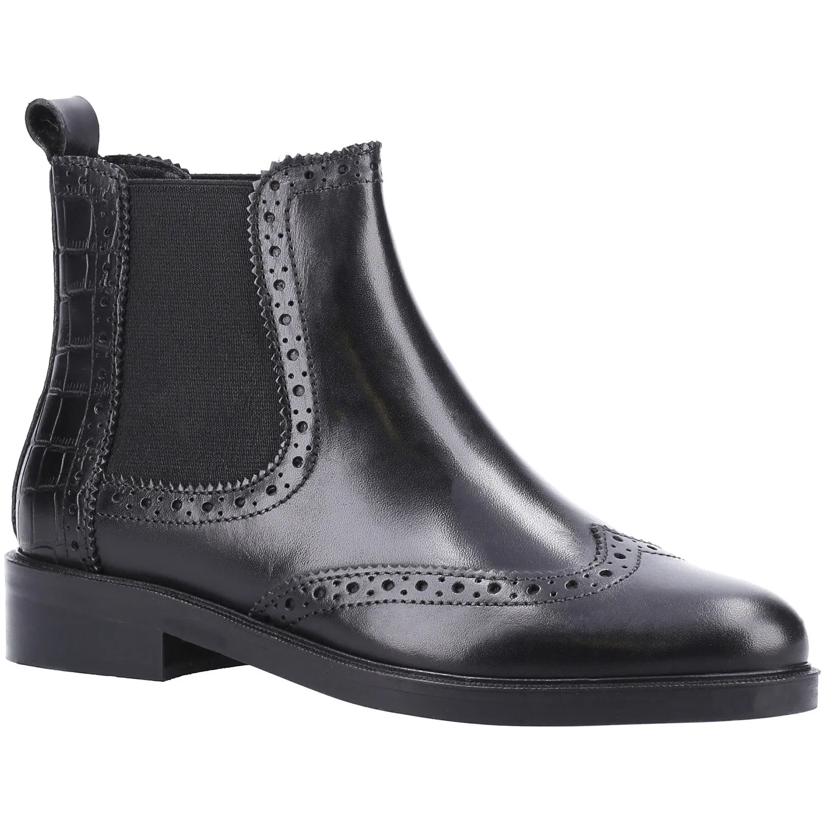 Dune Quest Brogue Detail Chelsea Boot