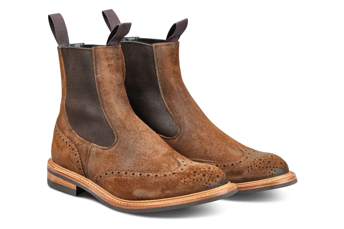 Henry Country Boot - Snuff Reverse Suede
