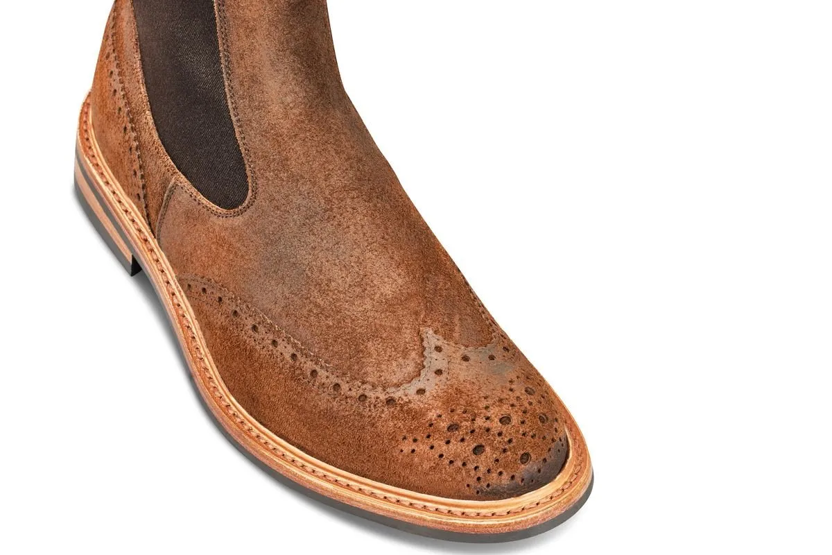 Henry Country Boot - Snuff Reverse Suede