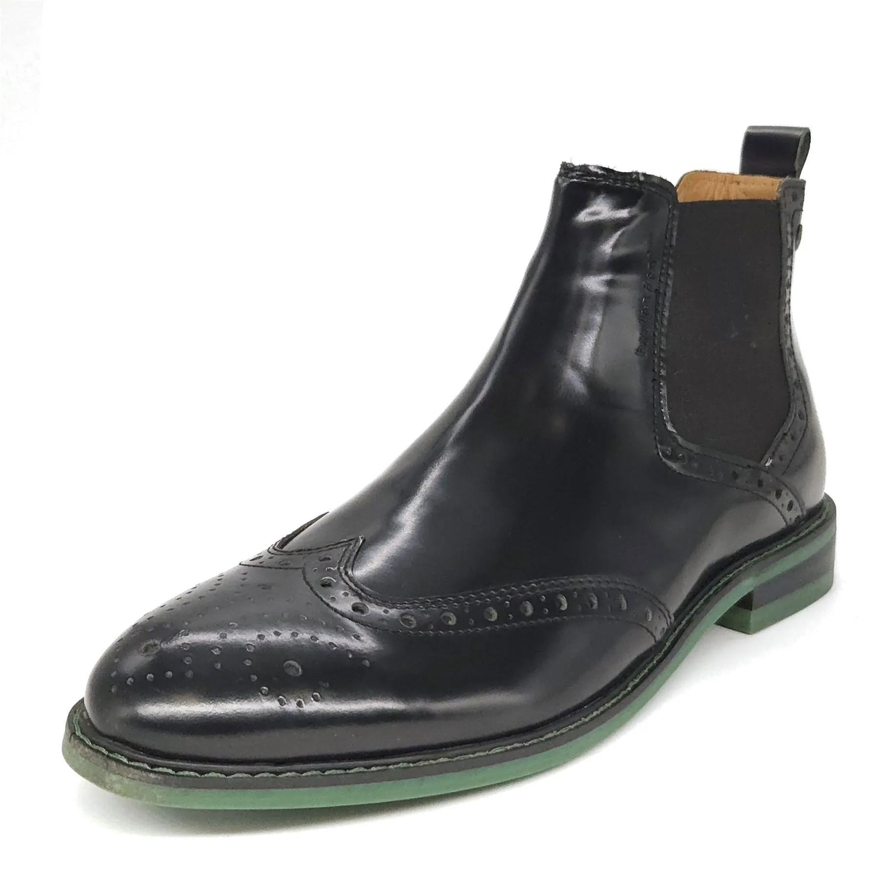 HX London Erith Brogue Chelsea Boots