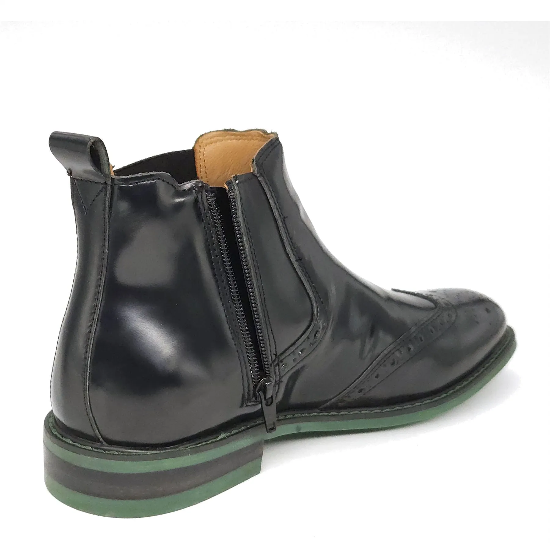 HX London Erith Brogue Chelsea Boots