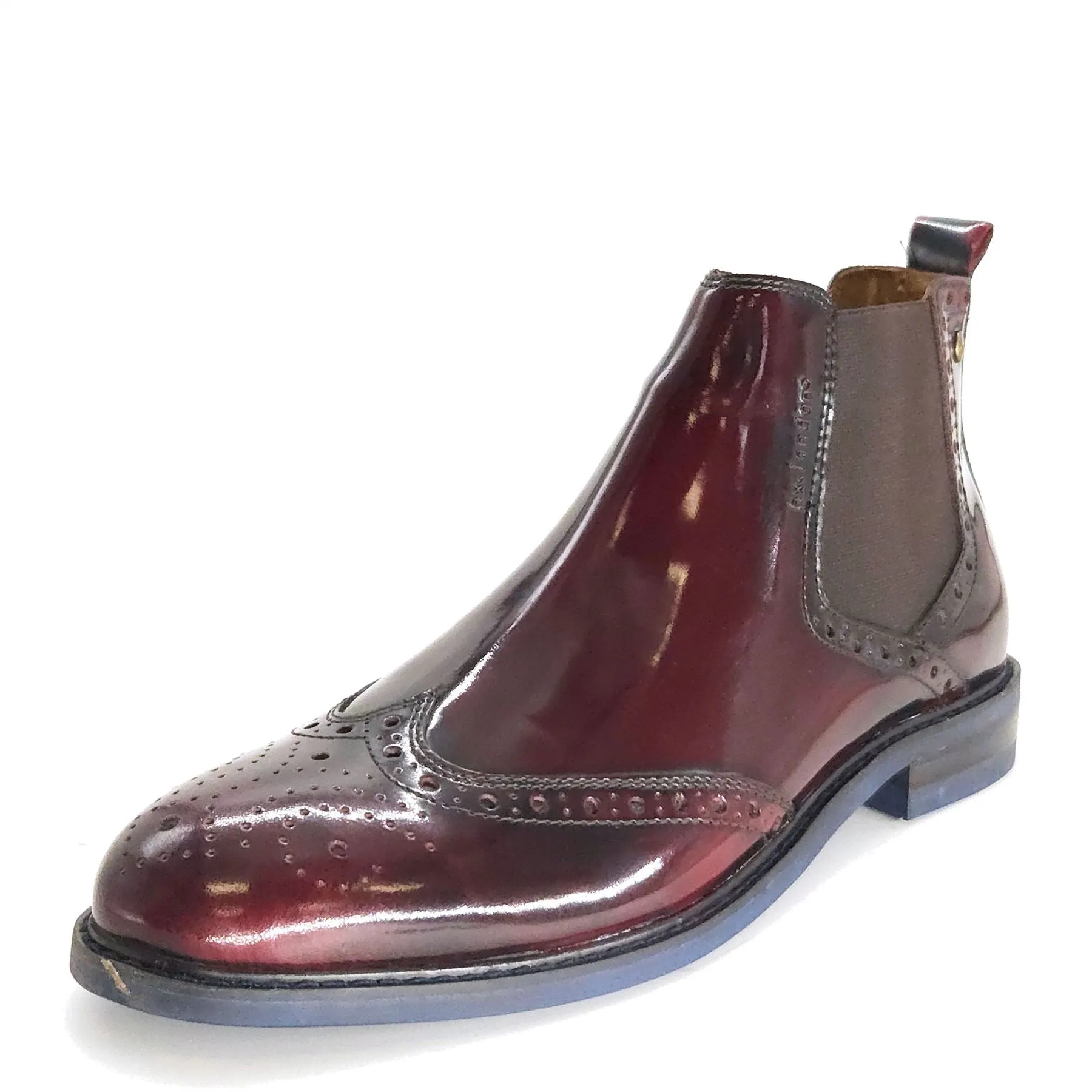 HX London Erith Brogue Chelsea Boots