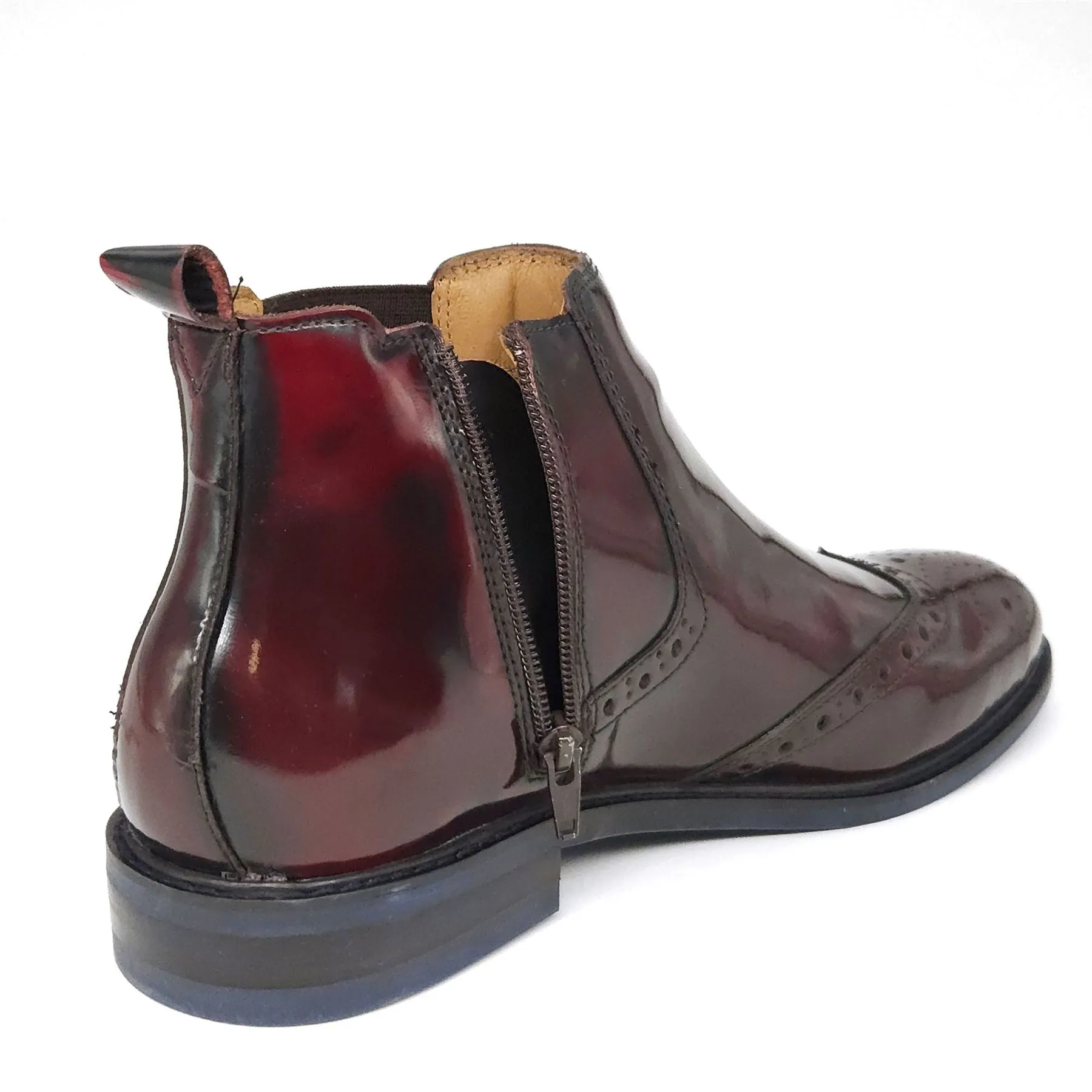 HX London Erith Brogue Chelsea Boots