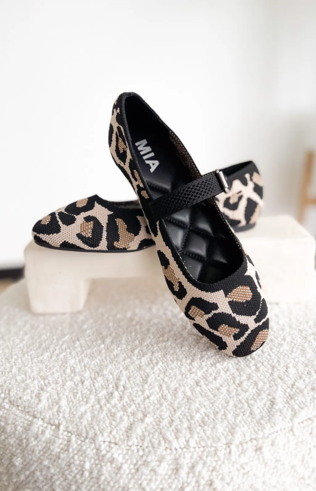 Leopard MIA Ballet Flats