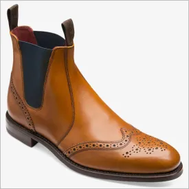 Loake Hoskins Tan Leather Chelsea Boot--