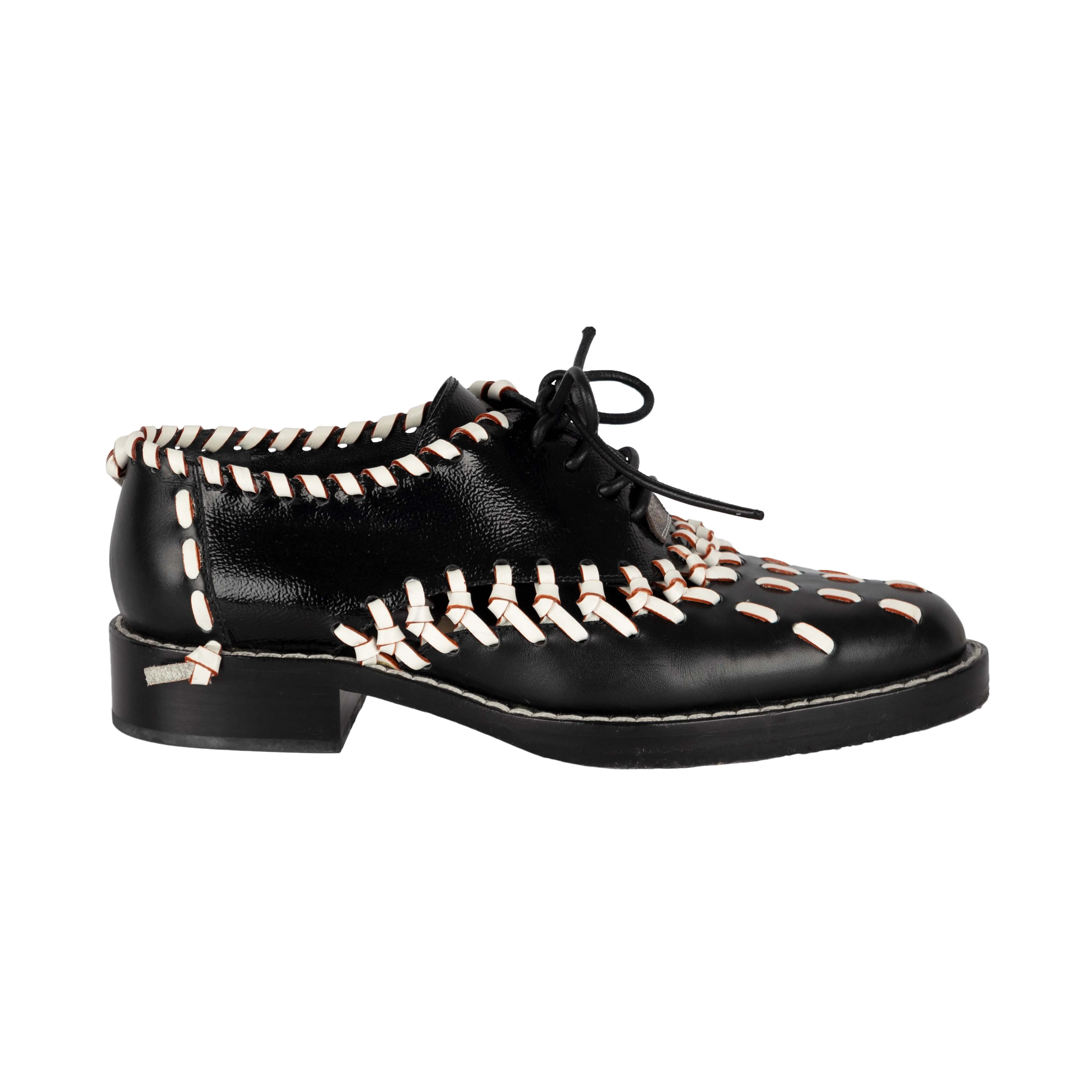 Louis Vuitton Manga Braided Oxford Shoes - '10s