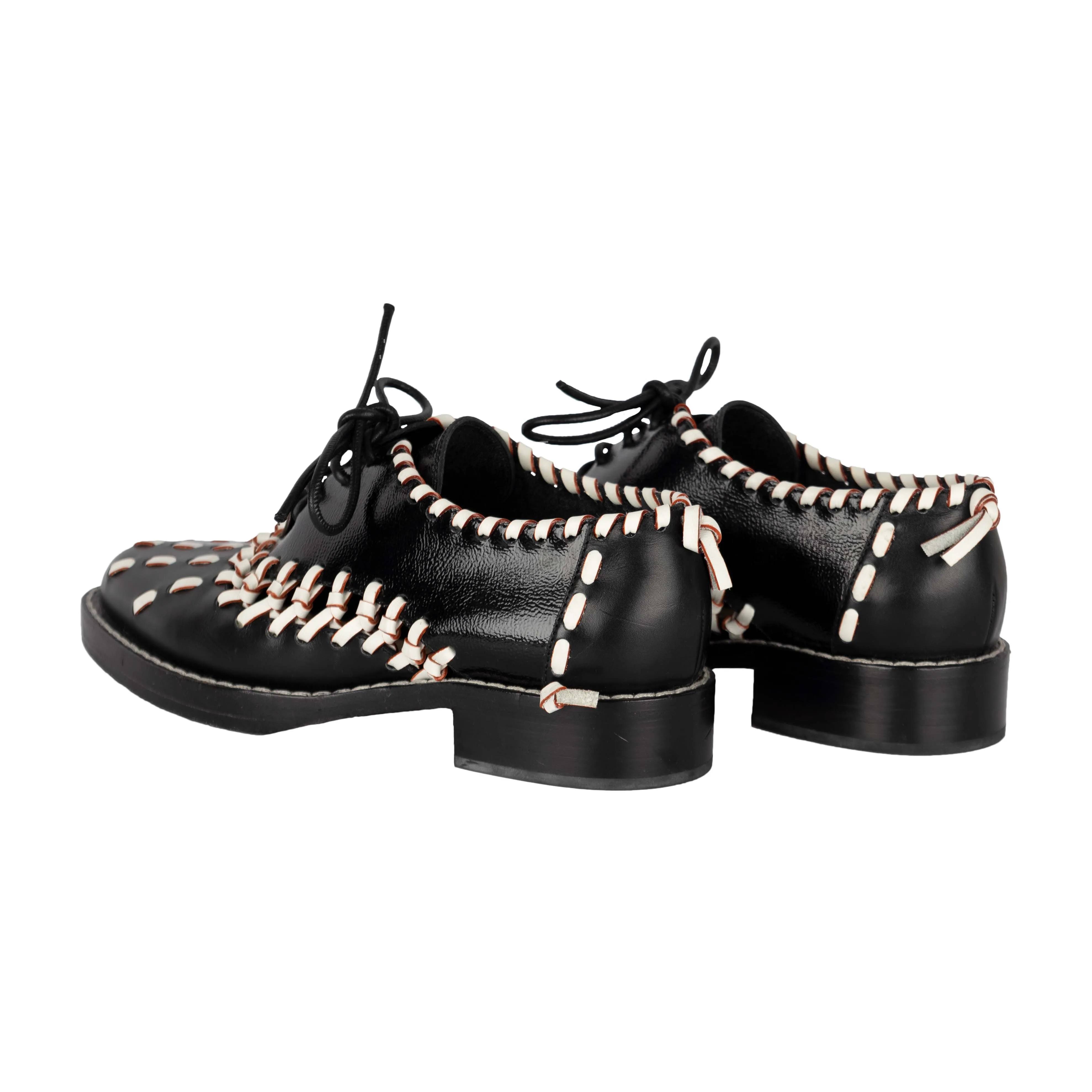 Louis Vuitton Manga Braided Oxford Shoes - '10s