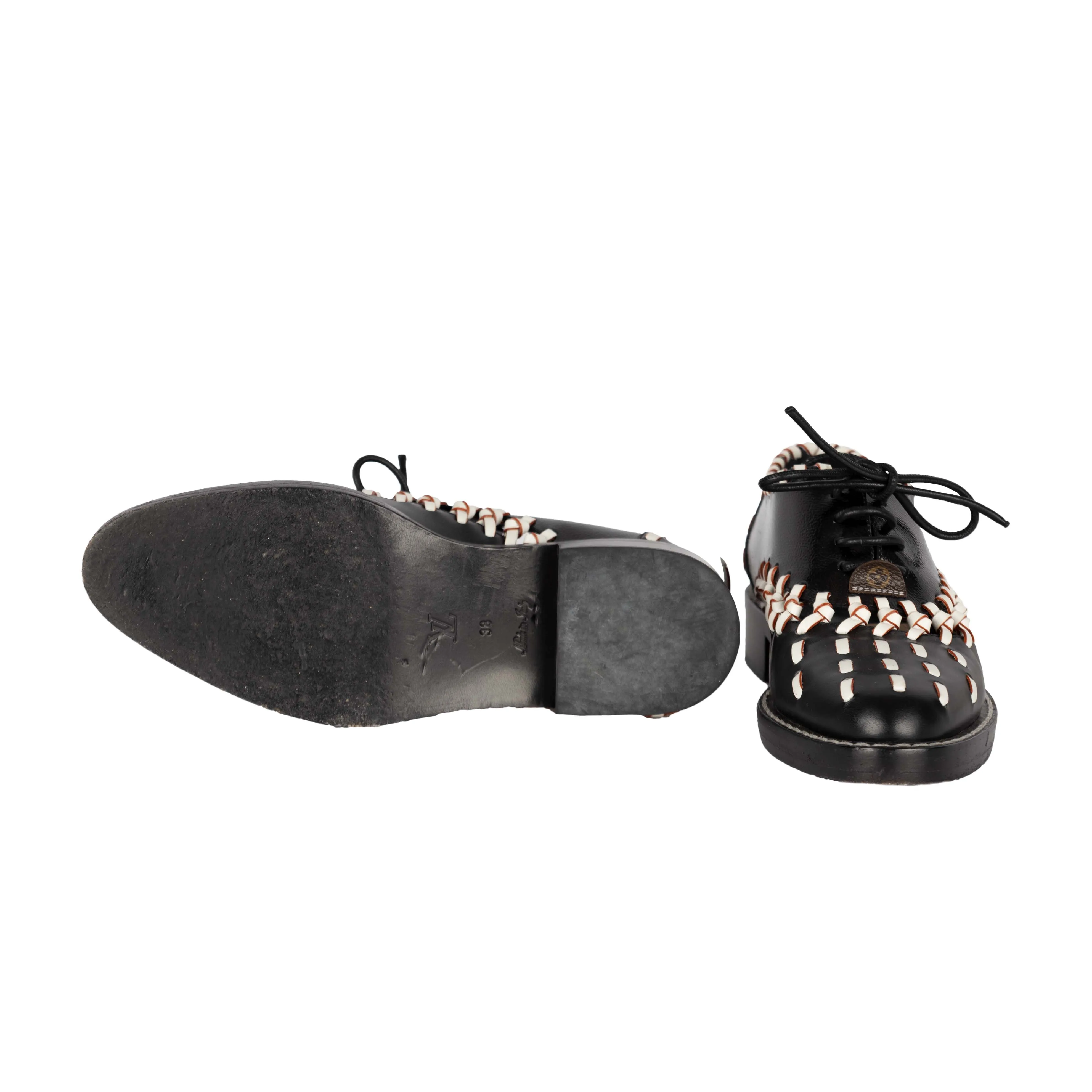 Louis Vuitton Manga Braided Oxford Shoes - '10s