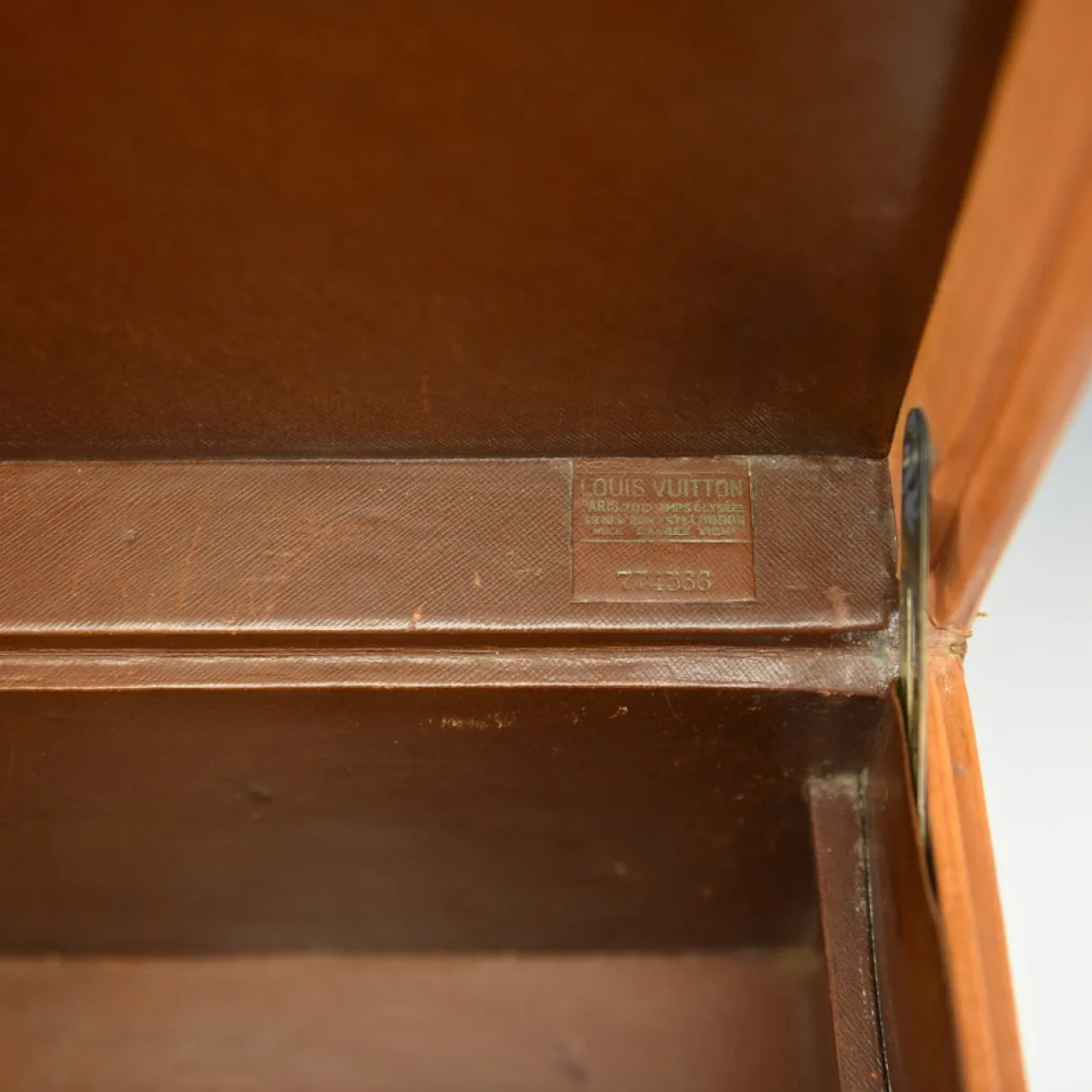 Louis Vuitton Tan Leather Case