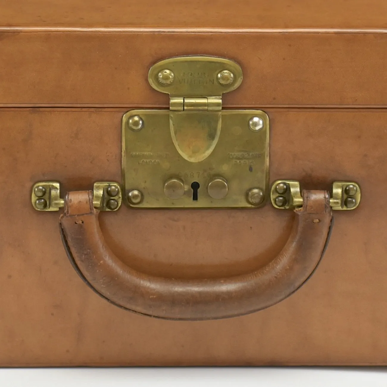 Louis Vuitton Tan Leather Case