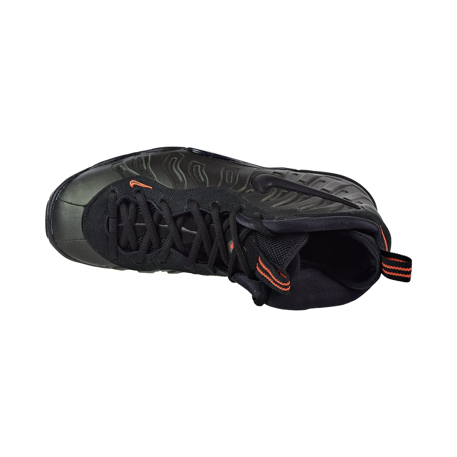 Nike Air Foamposite Pro "Sequoia" Big Kids' Shoes Dark Green/Blue