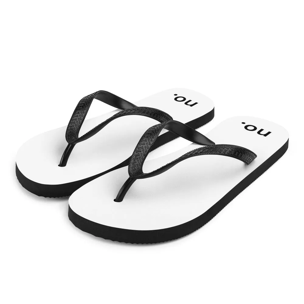 no. Street Flip-Flops
