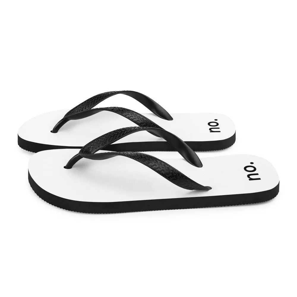 no. Street Flip-Flops