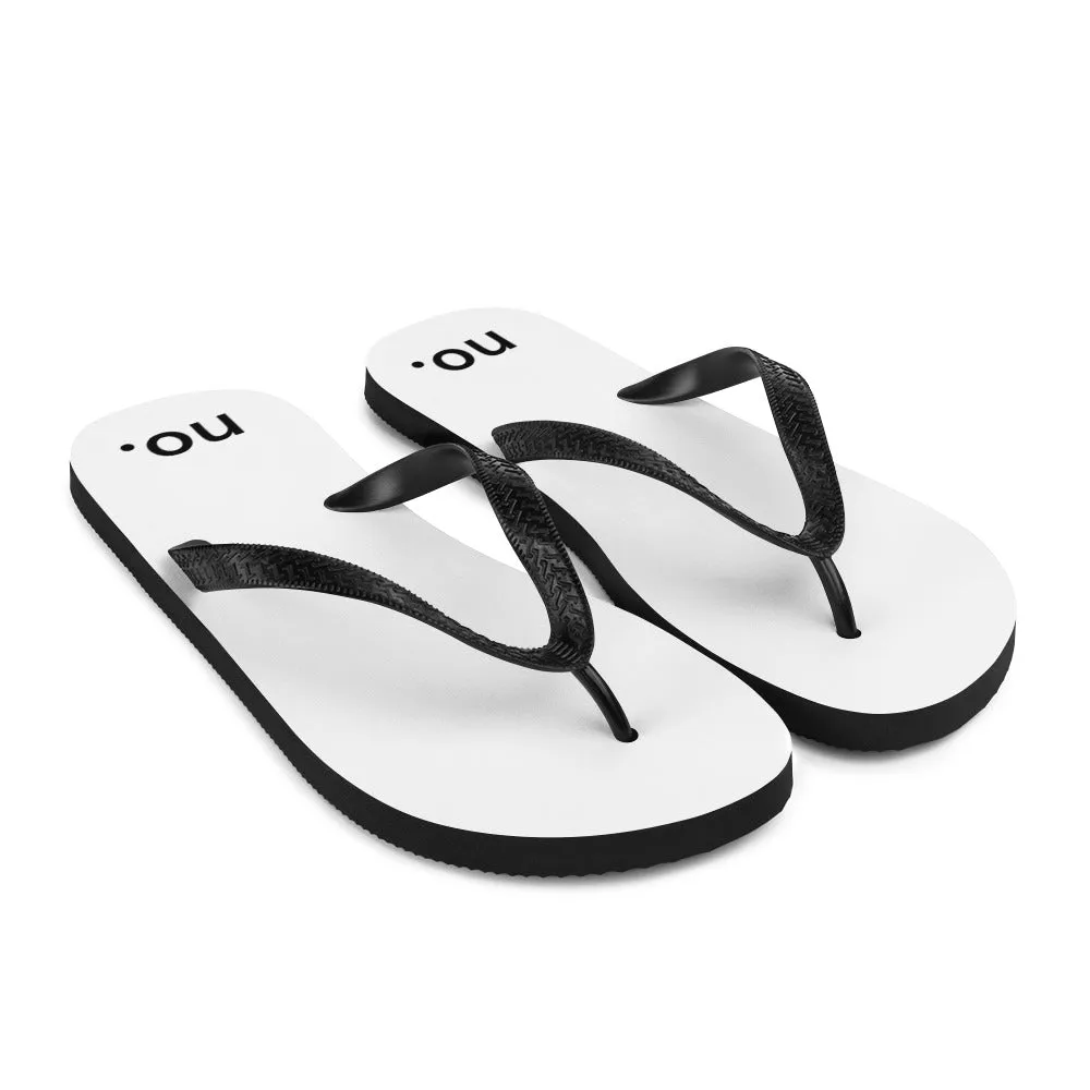 no. Street Flip-Flops