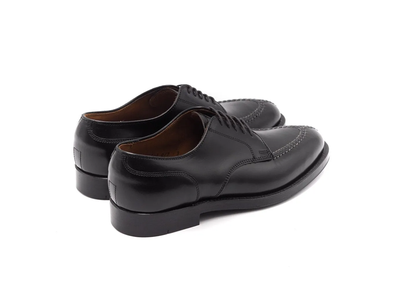 Norwegian Front Blucher Black Shell Cordovan