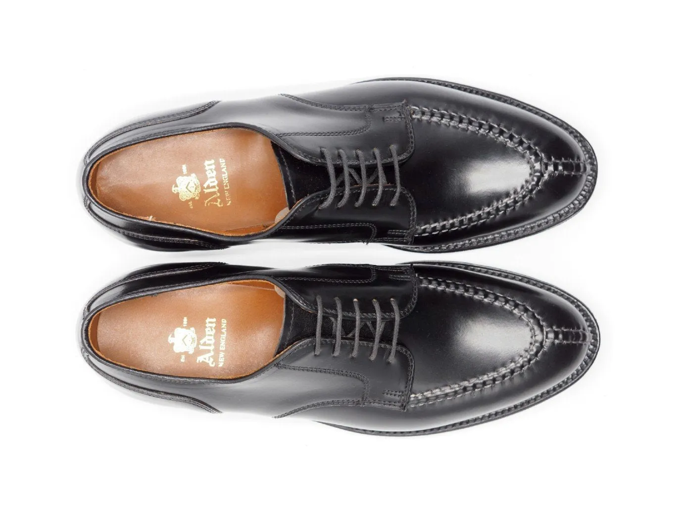 Norwegian Front Blucher Black Shell Cordovan