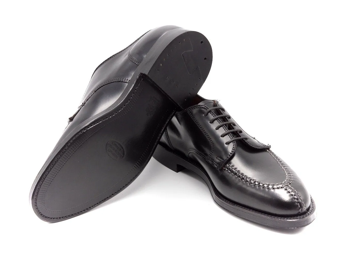 Norwegian Front Blucher Black Shell Cordovan