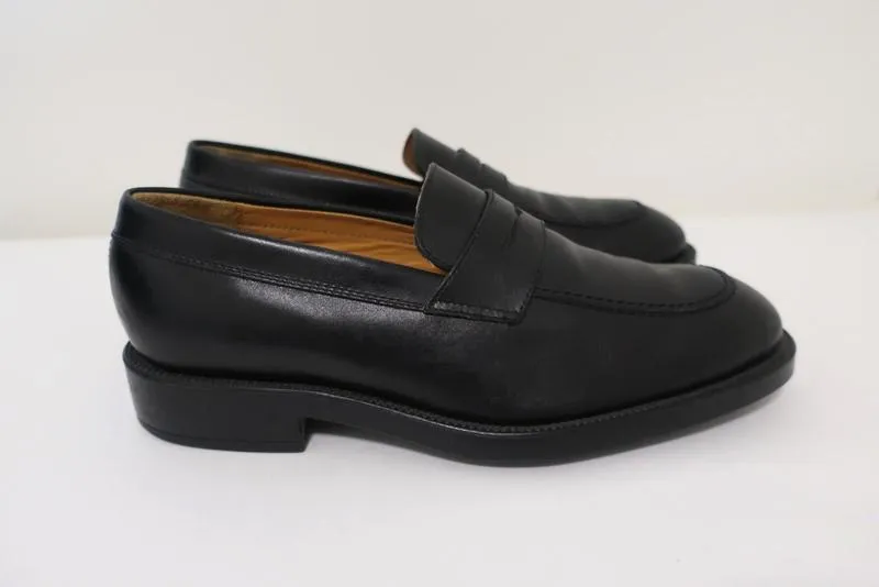 Tod's Penny Loafers Black Leather Size 9 UK 10 US
