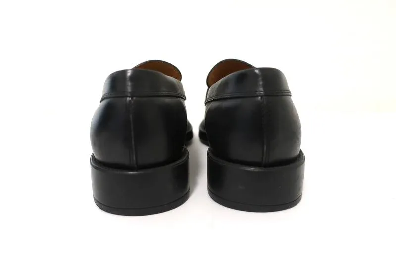 Tod's Penny Loafers Black Leather Size 9 UK 10 US