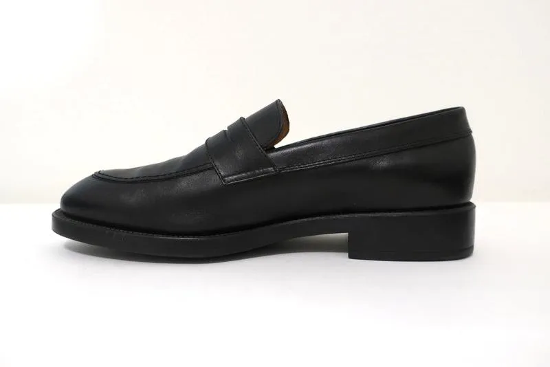 Tod's Penny Loafers Black Leather Size 9 UK 10 US