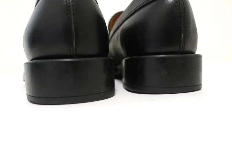 Tod's Penny Loafers Black Leather Size 9 UK 10 US