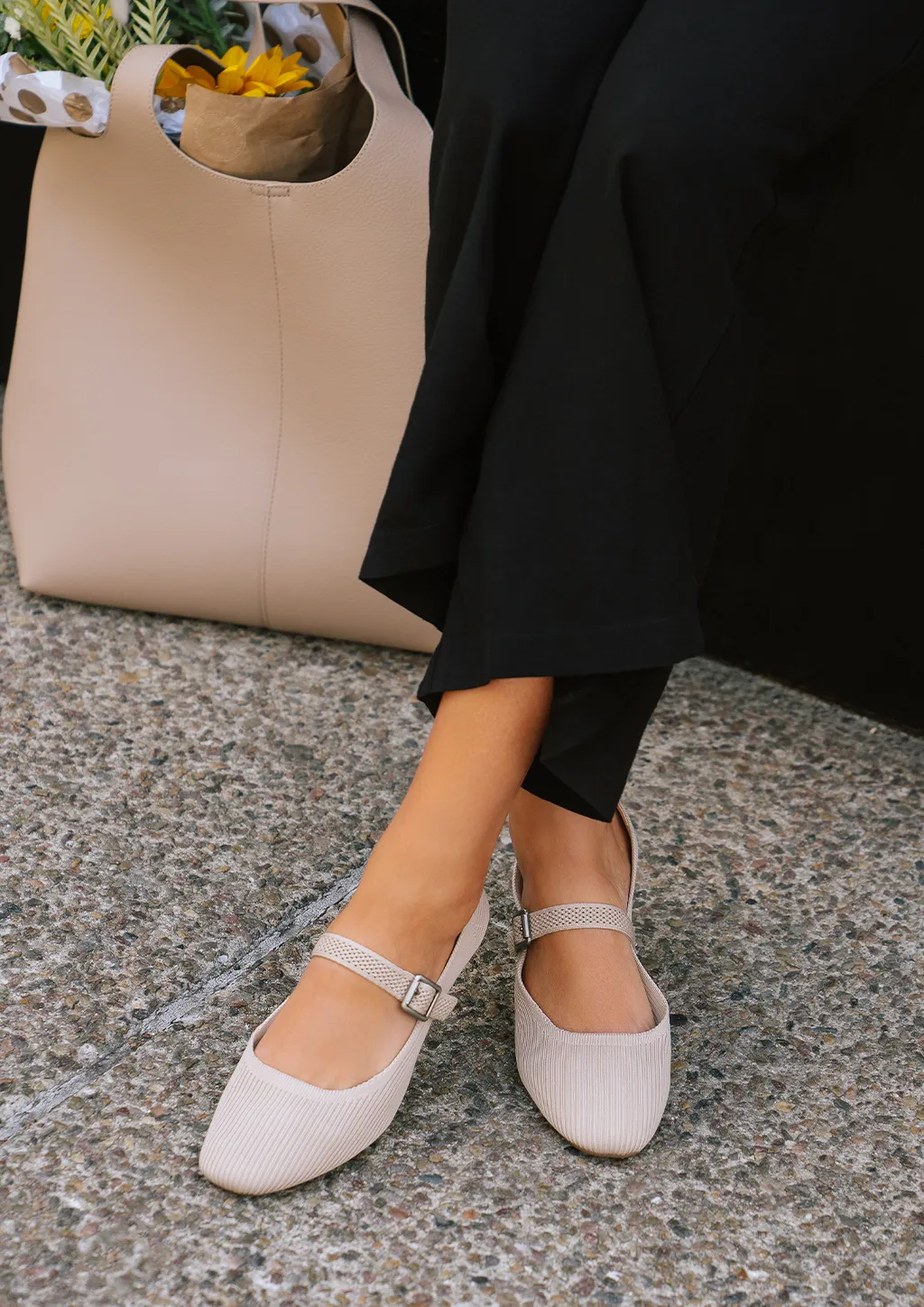Zobia Knit Ballet Flats ✧ Restocked